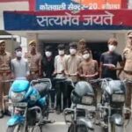 Cell Phone and Motorcycle Theft Gang Arrested
